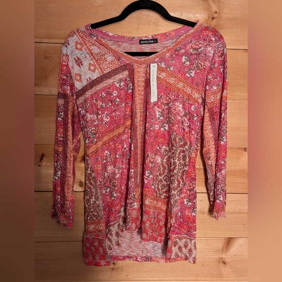 Chico's Tops - Sundance David Kline  Multicolor Bohemian Blouse